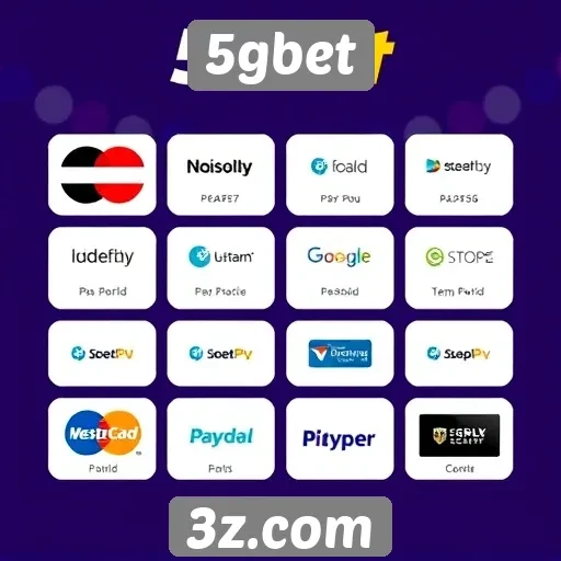 Métodos de pagamento aceitos no 5gbet